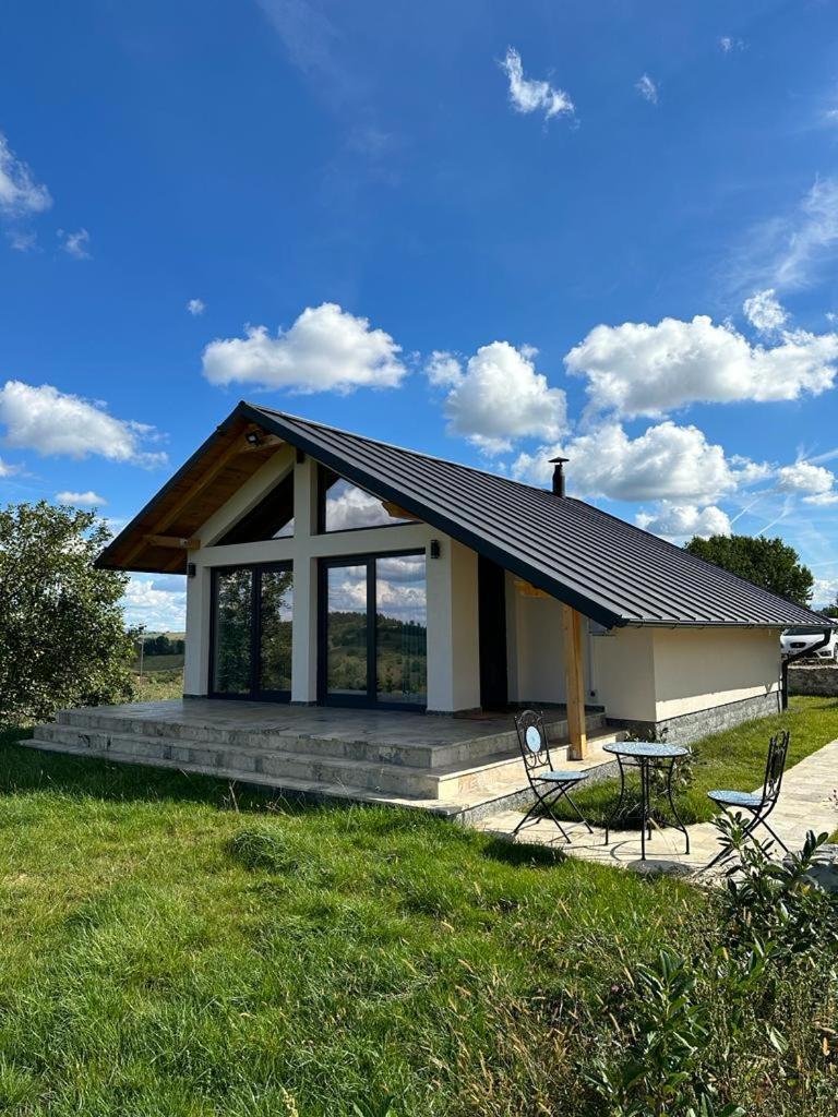 Casa Moderna In Sinteu - Intersectia Intre Modern Si Linistea Naturii Huta Voivozi Zewnętrze zdjęcie