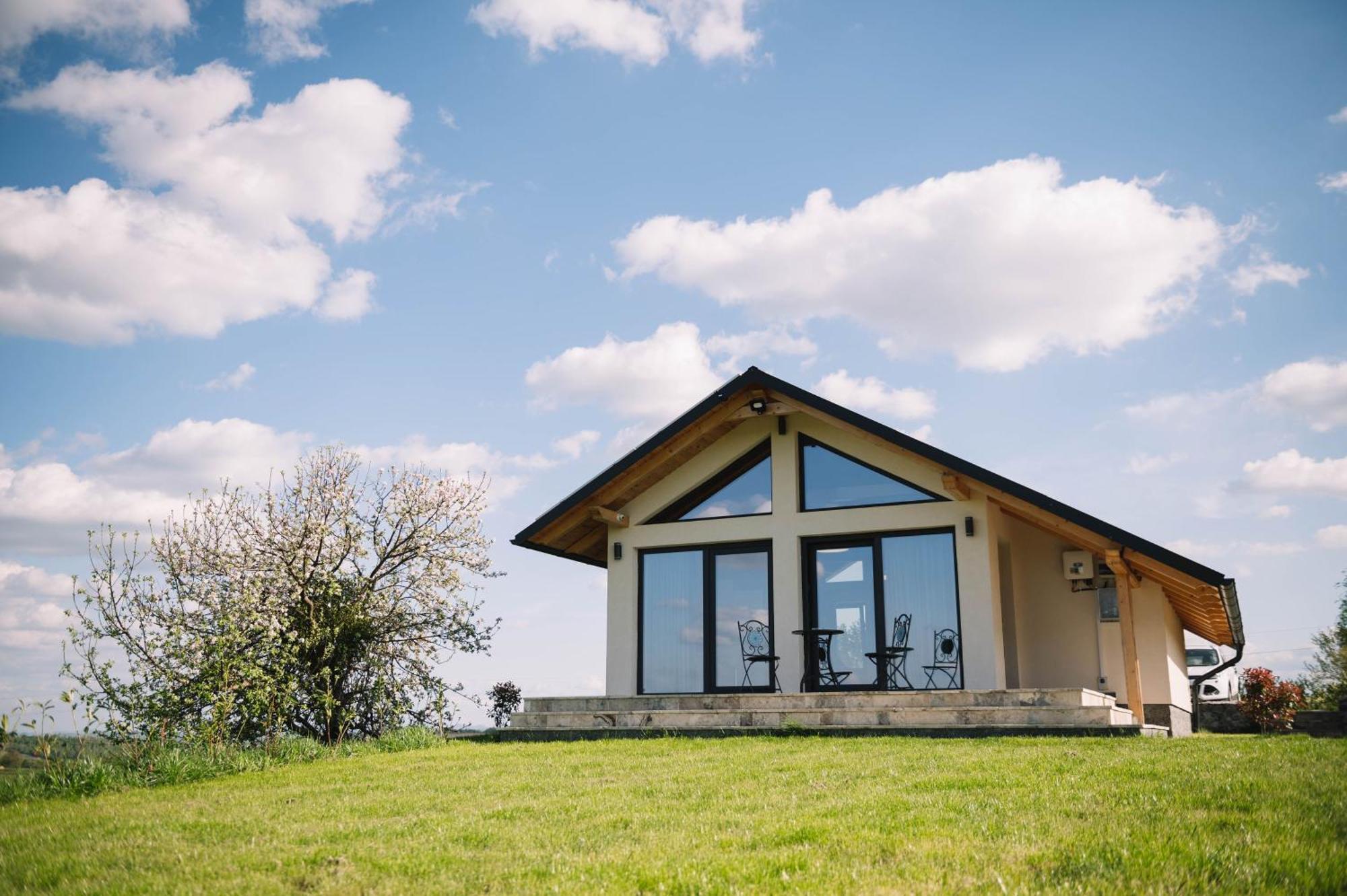 Casa Moderna In Sinteu - Intersectia Intre Modern Si Linistea Naturii Huta Voivozi Zewnętrze zdjęcie