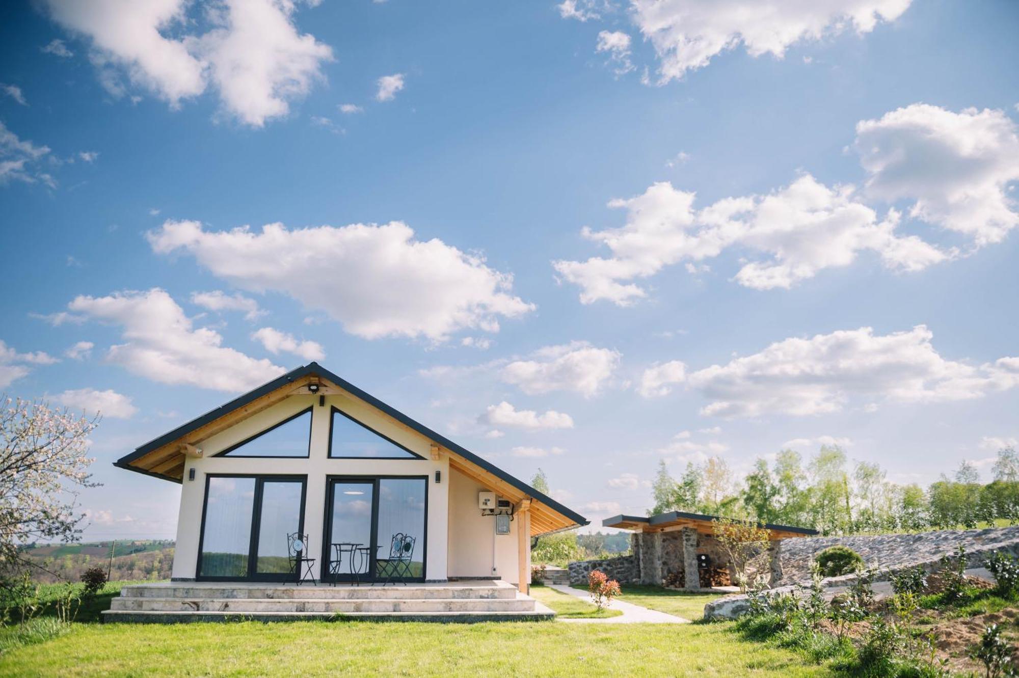 Casa Moderna In Sinteu - Intersectia Intre Modern Si Linistea Naturii Huta Voivozi Zewnętrze zdjęcie