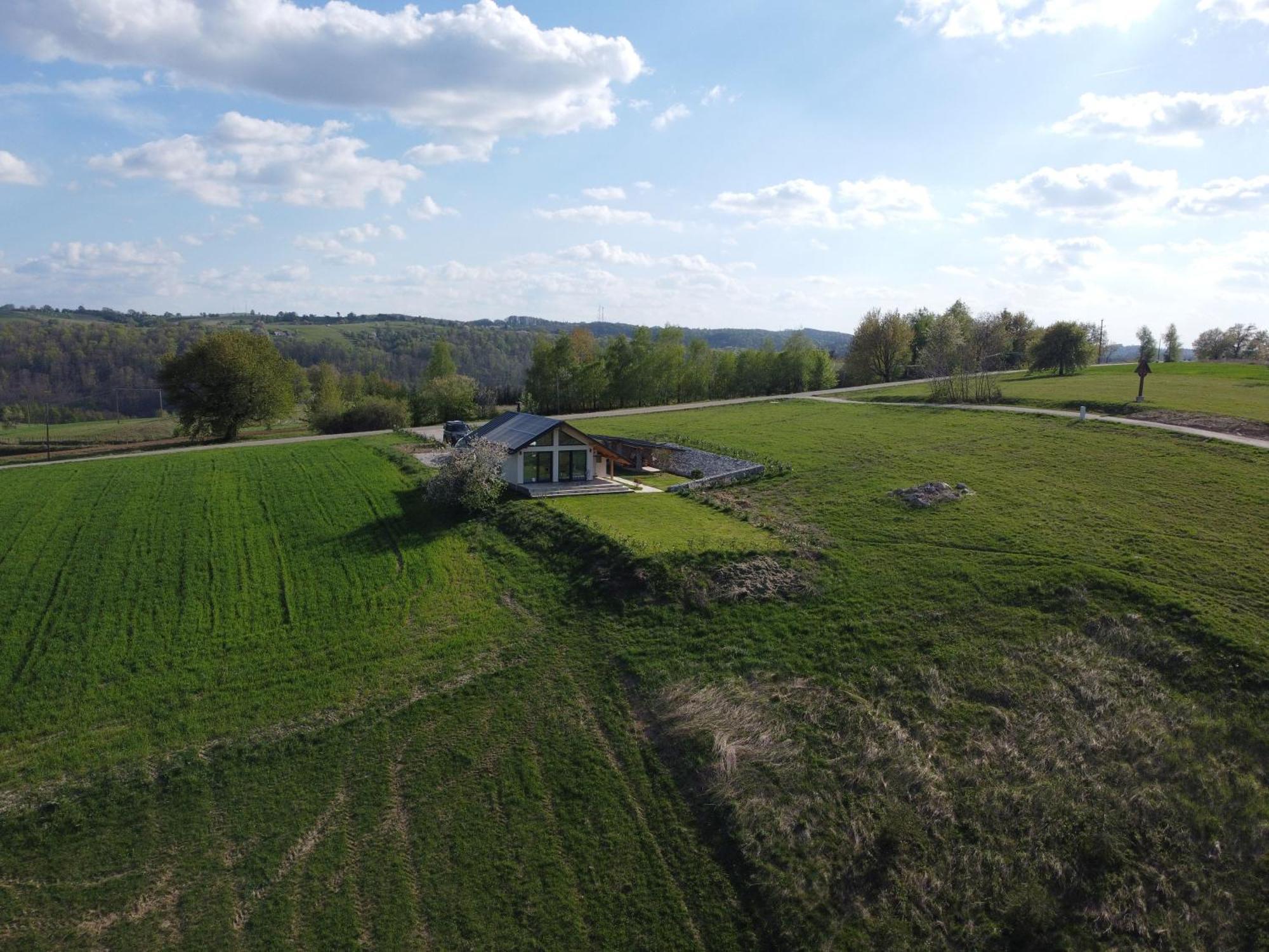 Casa Moderna In Sinteu - Intersectia Intre Modern Si Linistea Naturii Huta Voivozi Zewnętrze zdjęcie